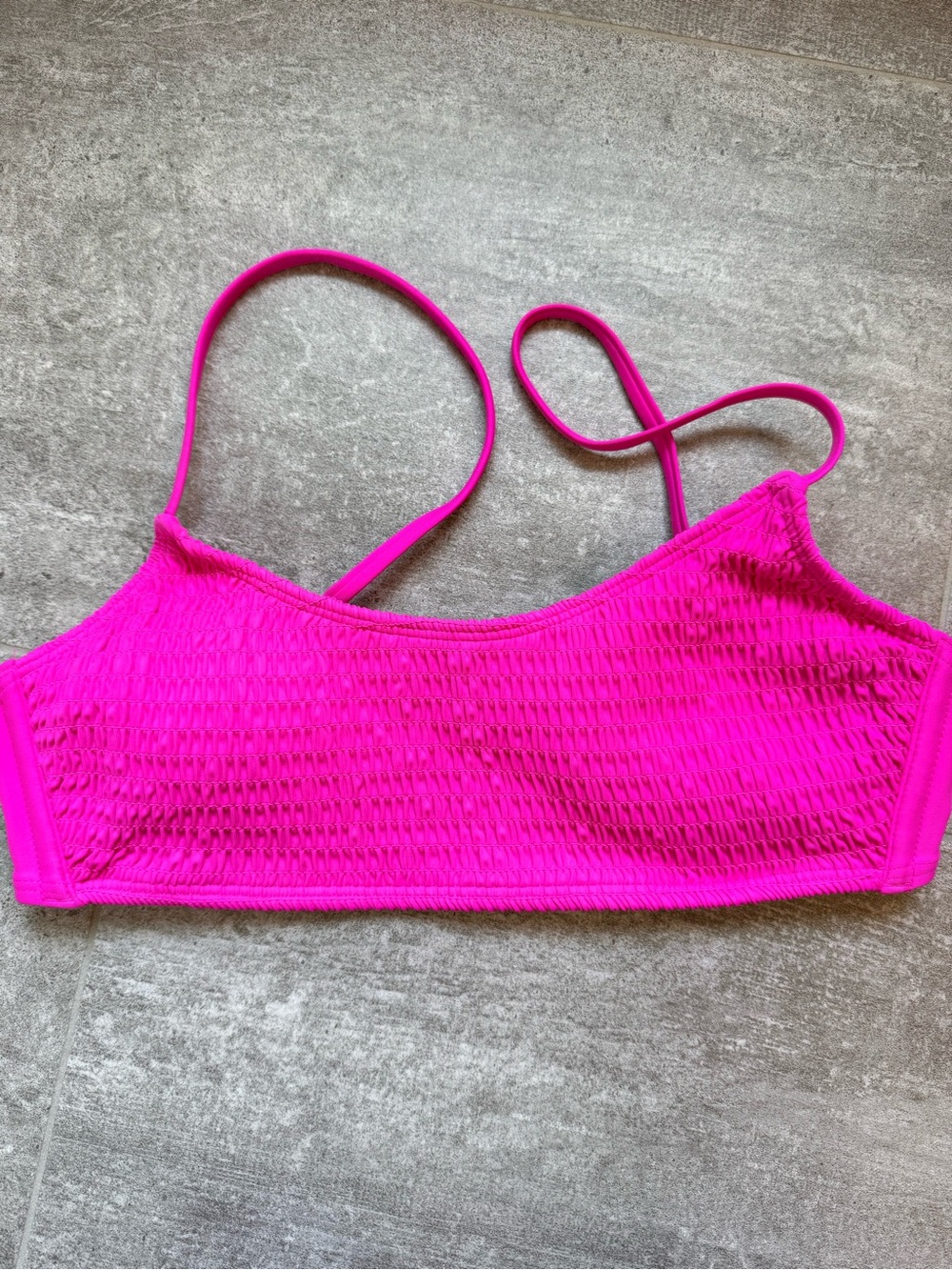 Women's Hot Pink Bikini Top